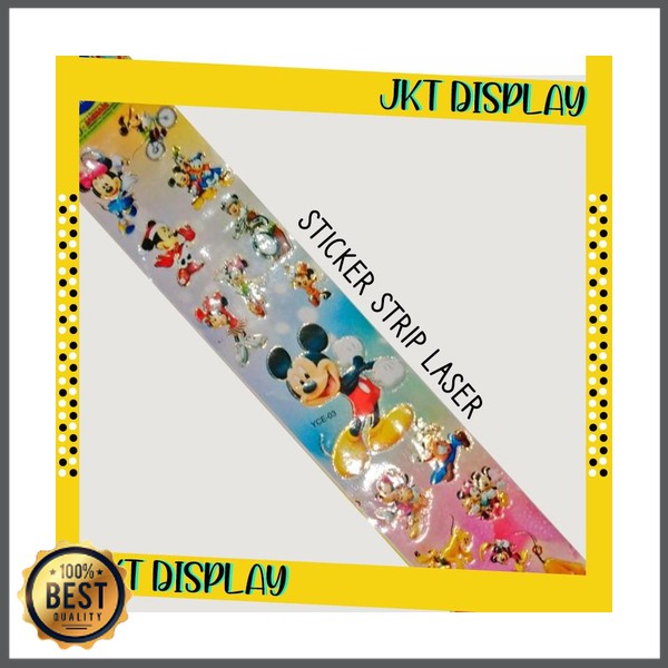 

Jual Stiker STRIP LASER panjang- Sticker Karakter Edukasi Mainan Anak Tempelan