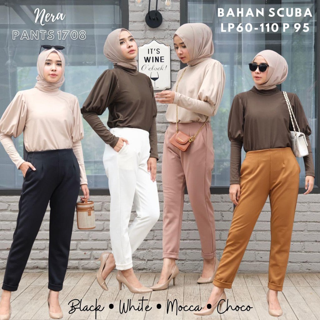 NERA PANTS / CELANA WANITA / SCUBA