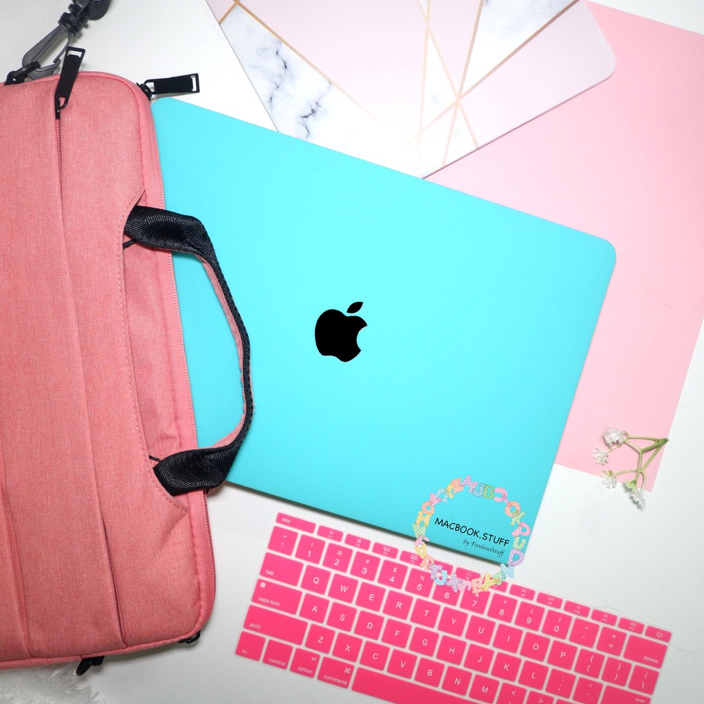 MACBOOK Case MATTE TIFFANY NEW AIR PRO RETINA 11 12 13 14 15 16 INCH NON /  WITH CD ROOM / TOUCHBAR / TOUCH ID / M1 2020 2021 2022