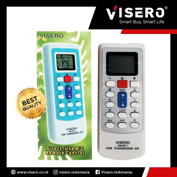 Remot / Remote Multi AC Changhong Visero ( RM-8017 )