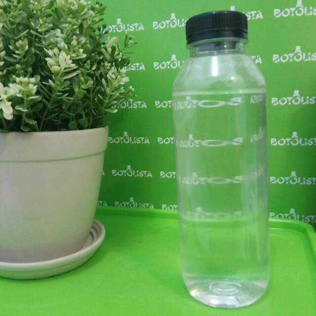 Botol Plastik 500 ml  Botol Kale Murah. Botol Minuman. Tutup Wideneck [Grab/Gosend]