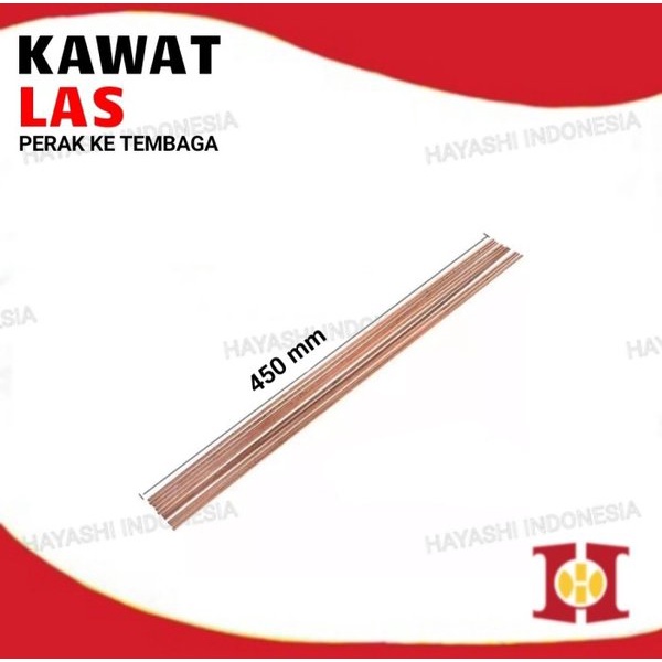 Kawat Perak Las Tembaga Pipa AC Kulkas Welding Brazing Alloy Harris - 5pcs