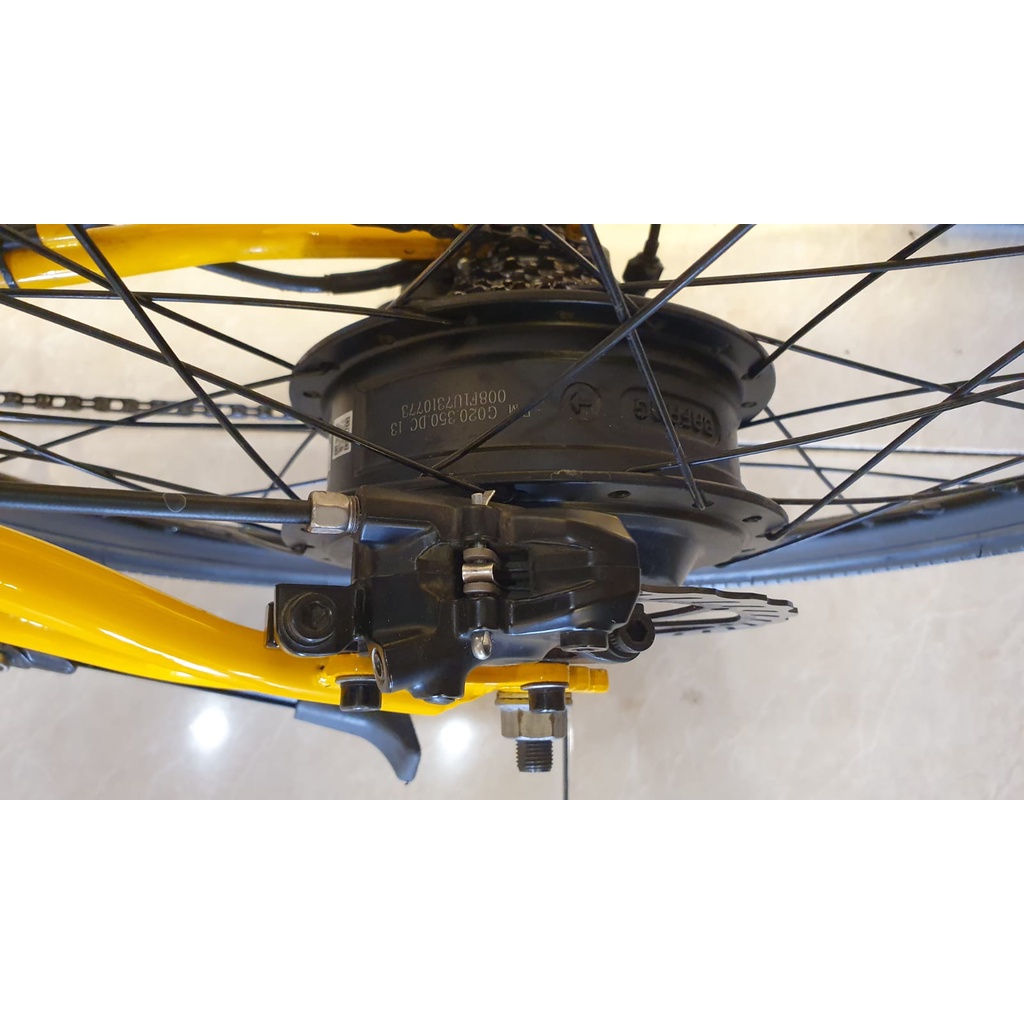 Sepeda Fnhon Storm Kuning E-Bike Original Yellow