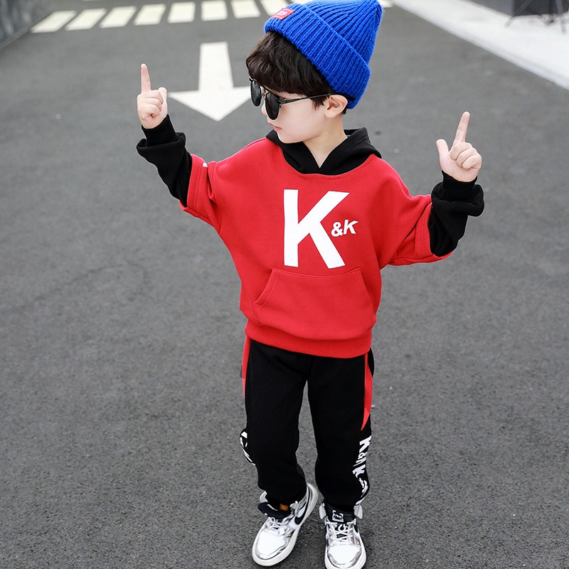 Plazababyku PASSWORD K&amp;K HOODIE Setelan Sweater 1 - 7 Tahun Baju Anak BerKualitas