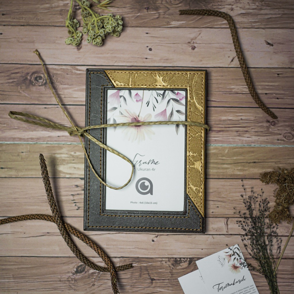 Bingkai foto Frame foto pigura foto berbahan sintetis unik - Ukuran 4r