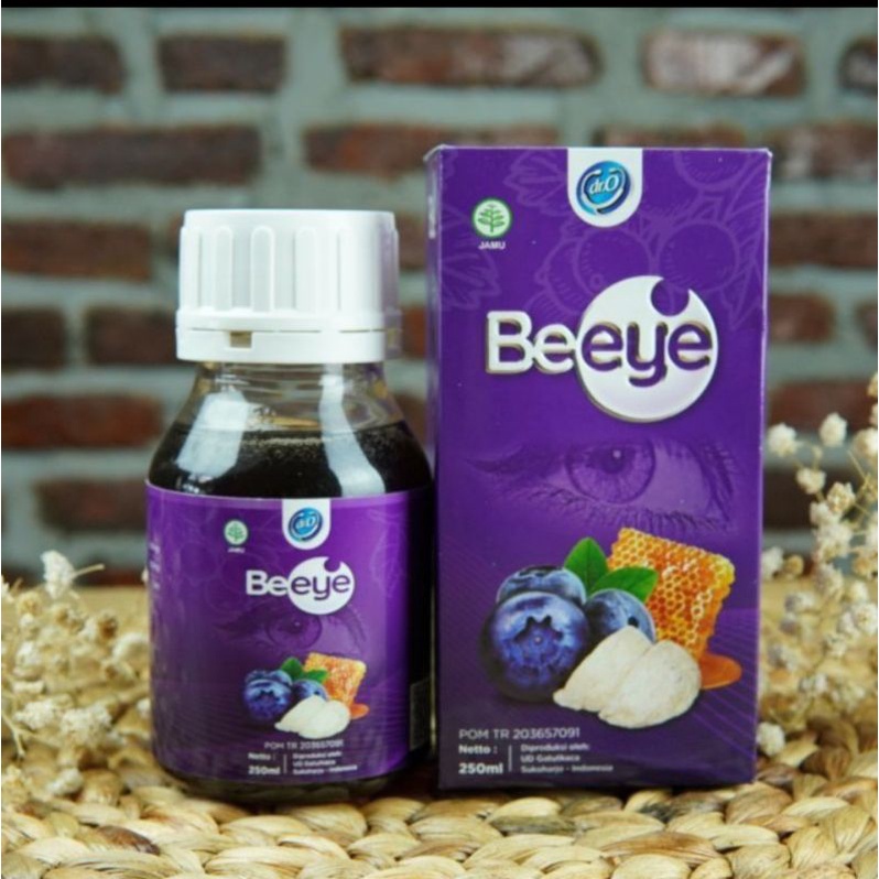 Obat Mata Madu BE EYE Mata Minus plus silinder rabun Super herata tetes mata original Beeye 250 ml