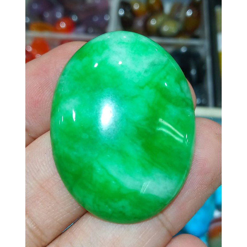 TERMURAH BATU GIOK CINA ASLI NATURAL JUMBO