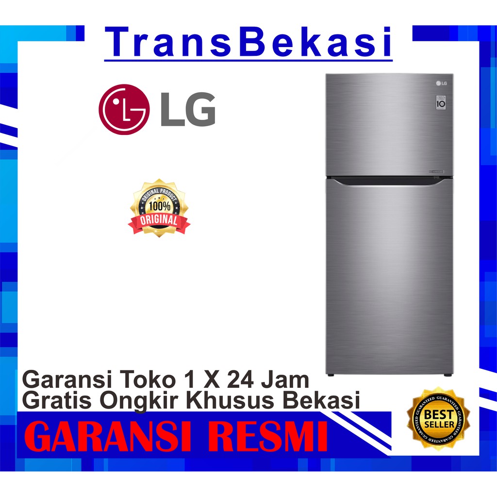 KULKAS LG 2 PINTU GN- C 422 SLCN khusus bekasi free ongkir