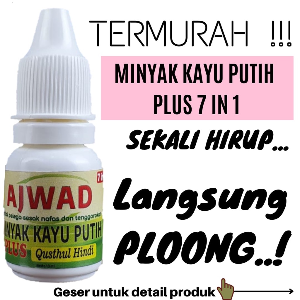 TERMURAH MKPP Minyak Kayu Putih Plus 7 in 1 ORIGINAL