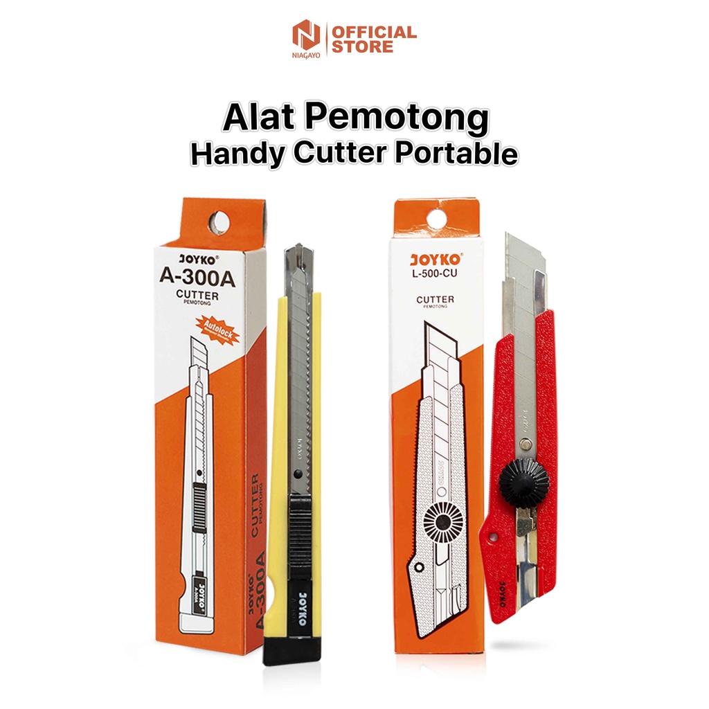 

Cutter Joyko A300A Dan L500CU Ukuran Besar Dan Kecil