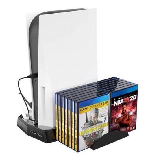PS5 KJH Charging Stand with Cooling Fan For PS5