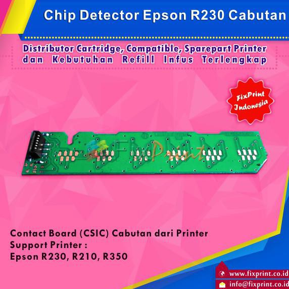 CHIP DETECTOR / CONTACT BOARD / CSIC EPSON R230 R230X R210 R290 | ORIGINAL
