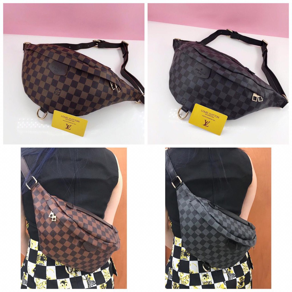 NEW TREND  Louis Vuitton Bumbag Waistbags 8501 ANC TAS PINGGANG BOOMING IMPORT MEWAH TAS BATAM