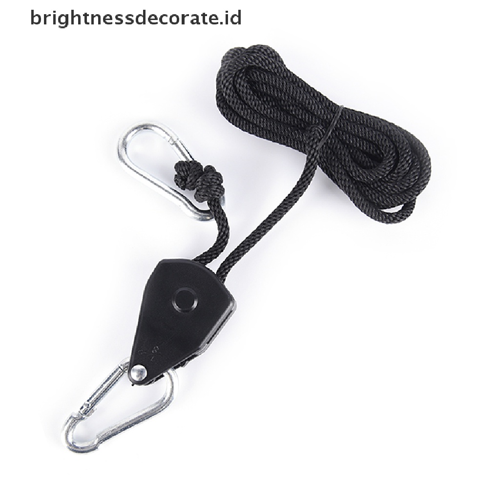 (Birth) 2pcs / Pak Tali Ratchet Reflektor 1 / 8 &quot;Untuk Lampu Pertumbuhan Tanaman