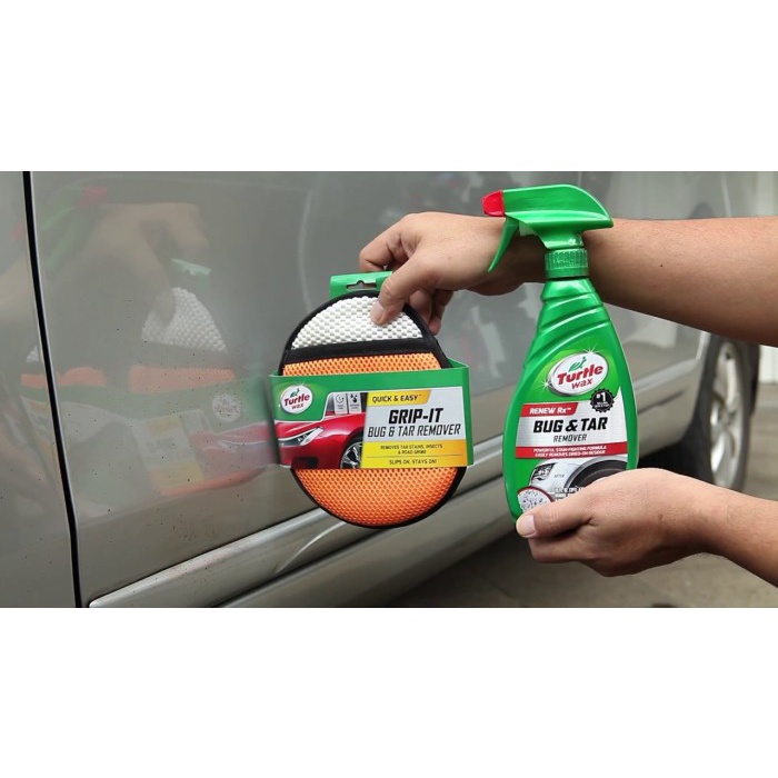 Turtle Wax Grip-It Bug n Tar Remover. Lap Pembersih Kotoran Kendaraan