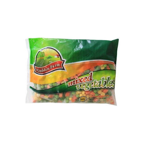 

Golden Farm Mix Vegetable, Sayuran Beku Mix 500gram