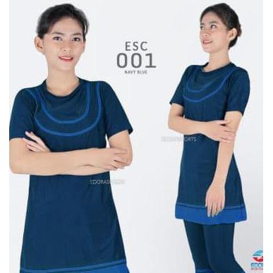 EH56 BAJU RENANG WANITA DEWASA EDORA ESC - BAJU RENANG, M EYFG