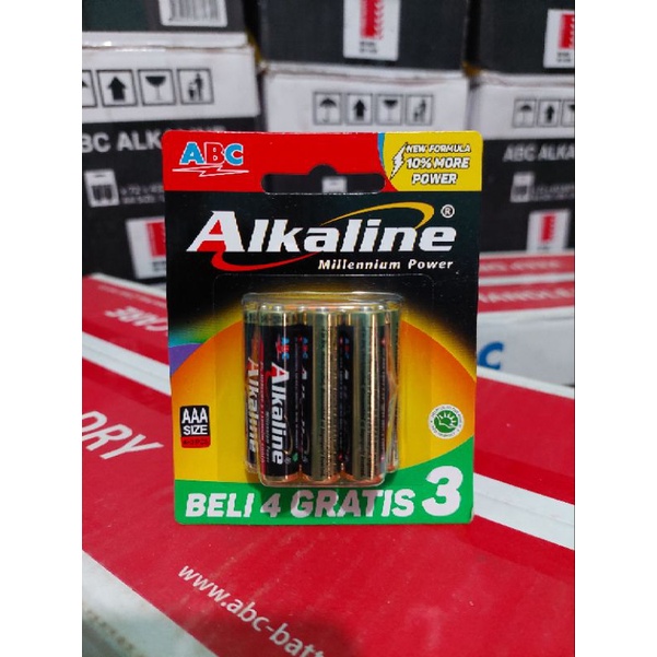 Alkaline AAA / batre abc alkaline A3 Original / baterai battery