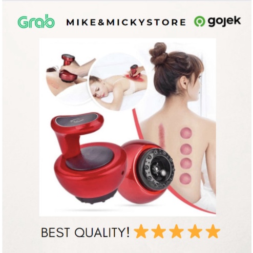 Alat Terapi Alat Bekam Elektrik Pijat Mesin Terapi Kerokan Kerikan Kerok Badan(G8H3) Alat Terapi Kak