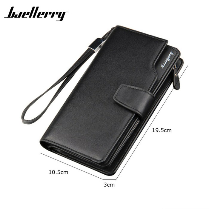 Dompet Kulit Pria Wanita Baellerry Import Model 22 Card Premium Leather High Quality