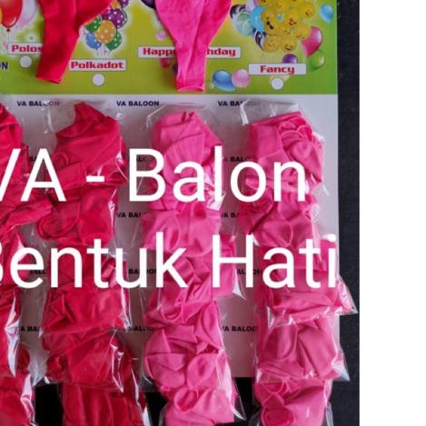 (Harga 1 renteng = 100 pc) balon hati Balon ulang tahun, balon dekorasi, b