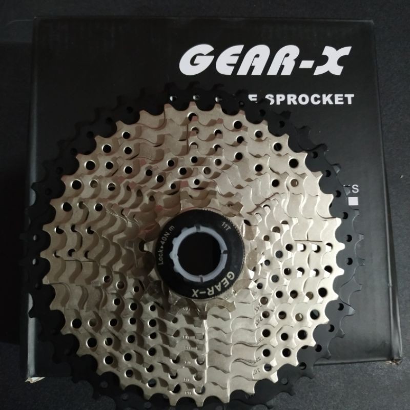 RAYA88 SPROCKET GEAR GIR GEAR-X 9 & 10 Speed 11-42T SEPEDA MTB UNTUK SHIMANO, SRAM, LTWOO