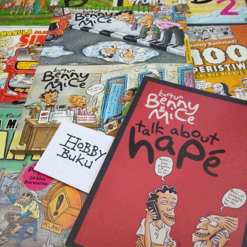 Komik Benny Mice Jakarta Atas Bawah Luar Dalem Lagak Jakarta Tiga Manula