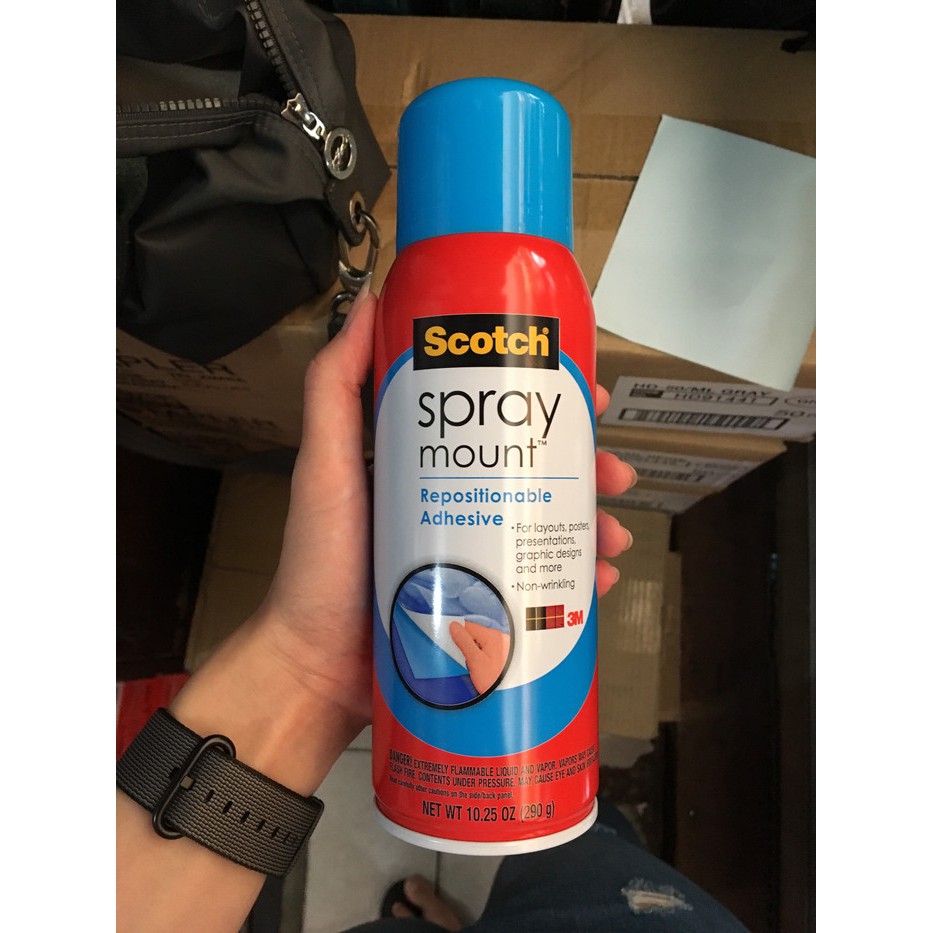 

Terlaris Lem Semprot 3M Scotch Spray Mount Repositionable Adhesive Keren