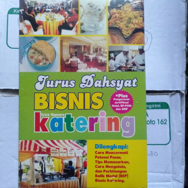 Buku JURUS DAHSYAT BISNIS KATERING (Erick Namara)