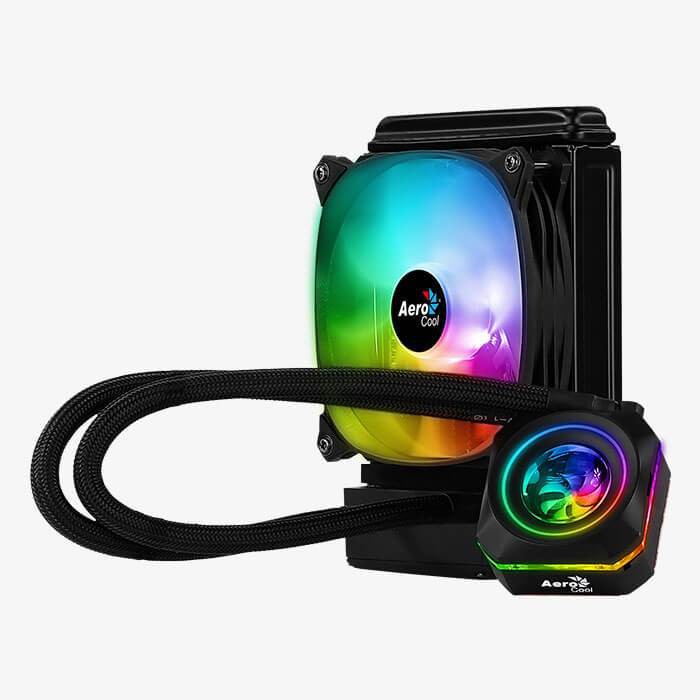 AEROCOOL PULSE L120F - ARGB AIO Liquid CPU Cooler for INTEL/AMD