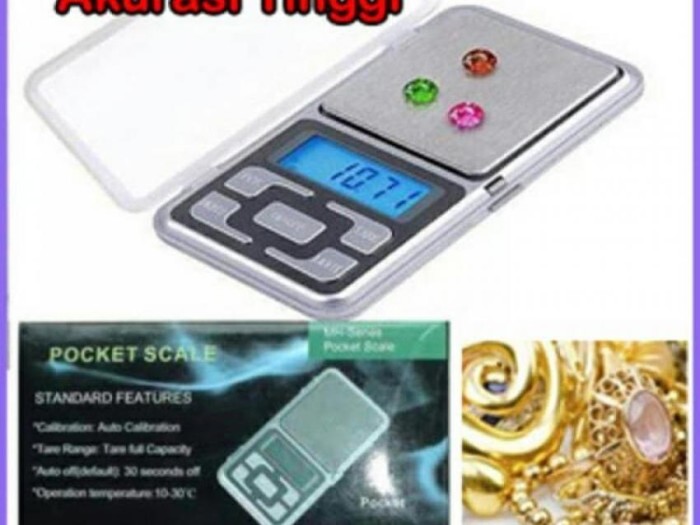 Timbangan Mini Digital (Emas/Perhiasan/Pocket Scale)