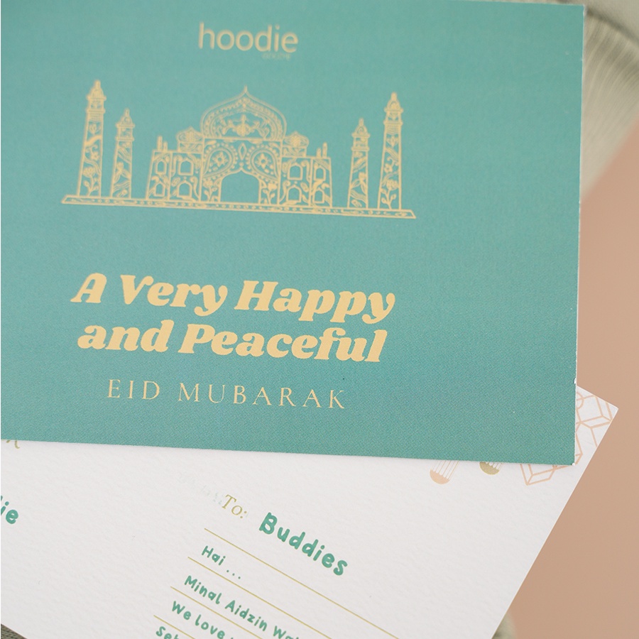 HOODIE GOODIE Idul Fitri Message Card