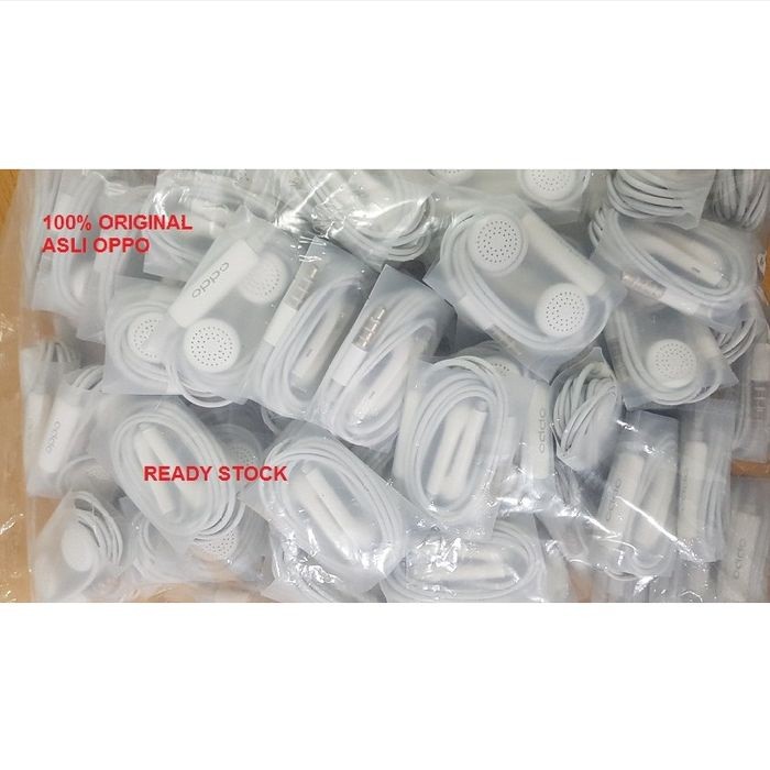 Headset Earphone OPPO A5s A1k F3 F1s F7 F5 F11 A57 A37 Original100%