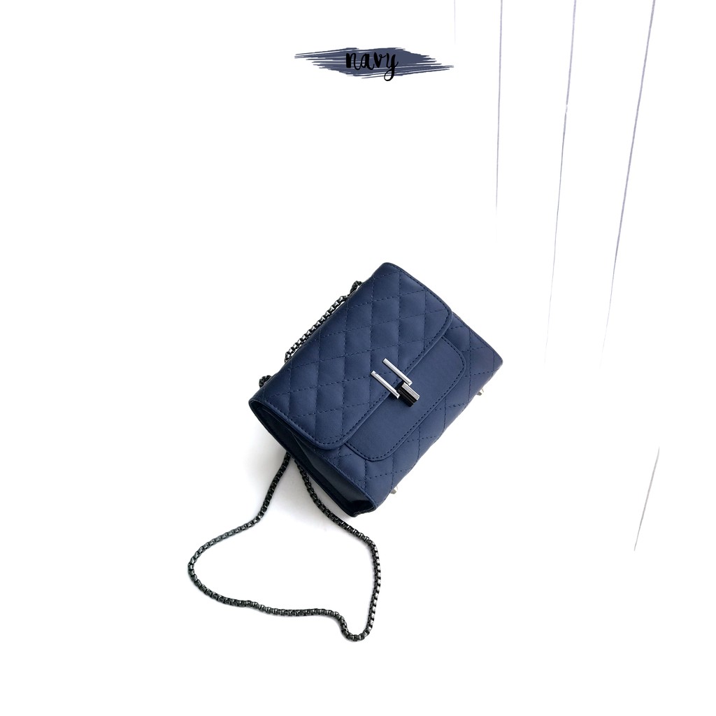 Sling bag Chelsy Embos BN - Tas Selempang Wanita Rantai