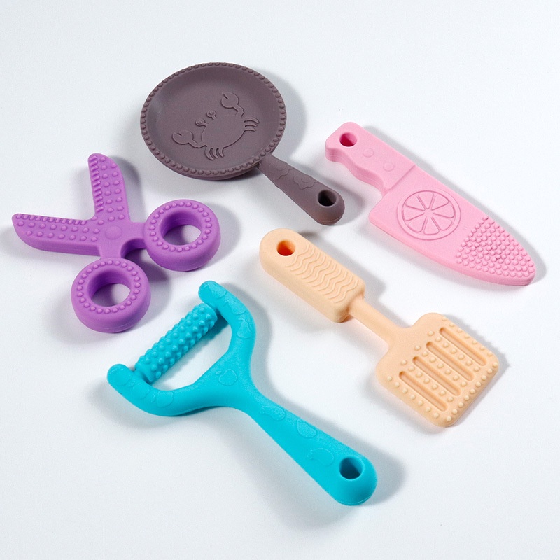 Babyup teether Bayi Bahan Silikon food grade