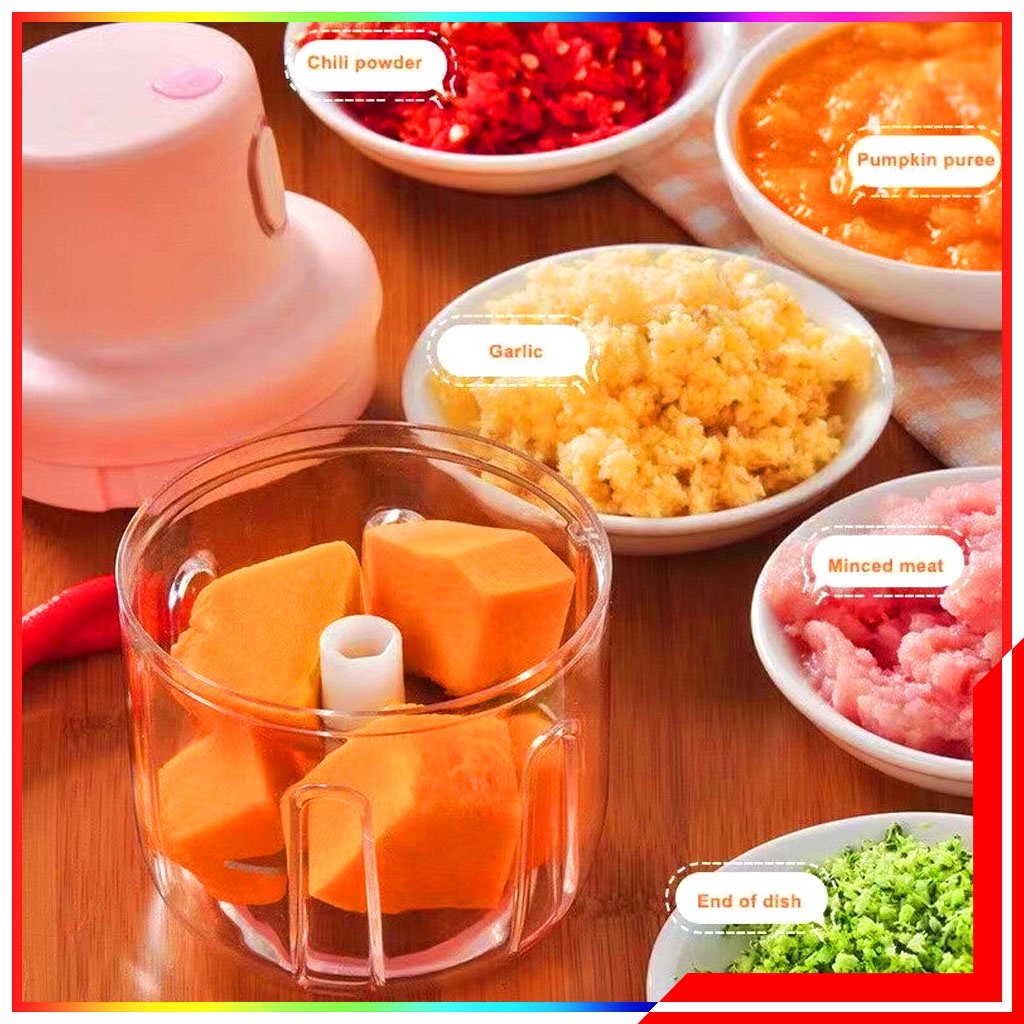 Blender Bumbu Portable - Blender Mini Usb - Mini Chopper Electric / Blender Mini Portable Wireless