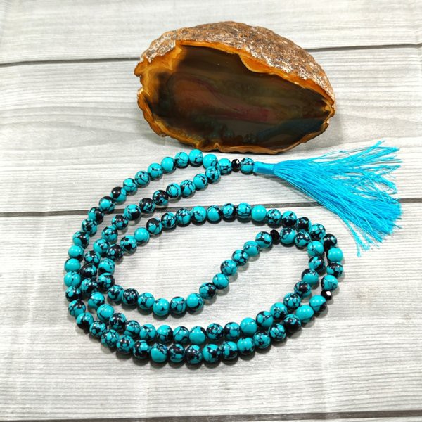 Tasbih Natural Batu Alam Pirus Turquoise Original