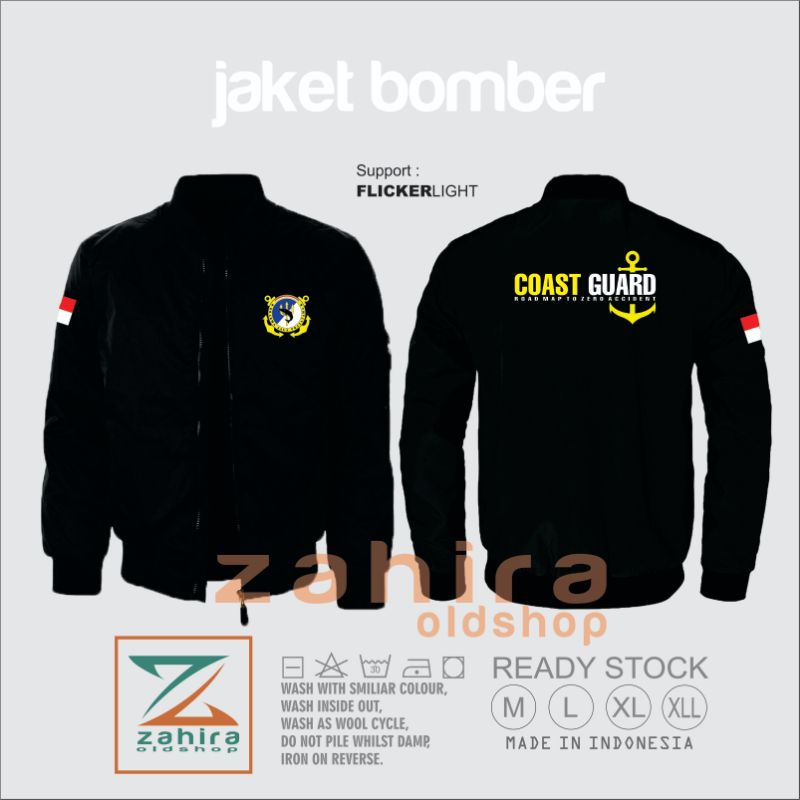Bomber coast guard/jaket bomber coast guard/jaket coast guard