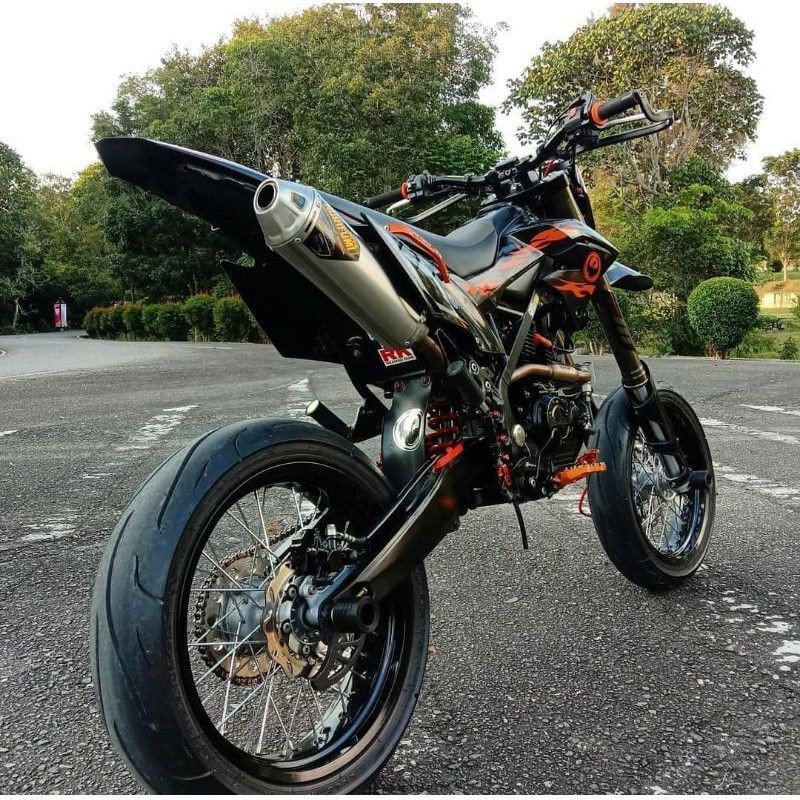 SILENCER NORIFUMI ROCKET 4 GANTUNG PATEN KNALPOT KLX CRF 150 WR 155 DIAMETER 38MM-2