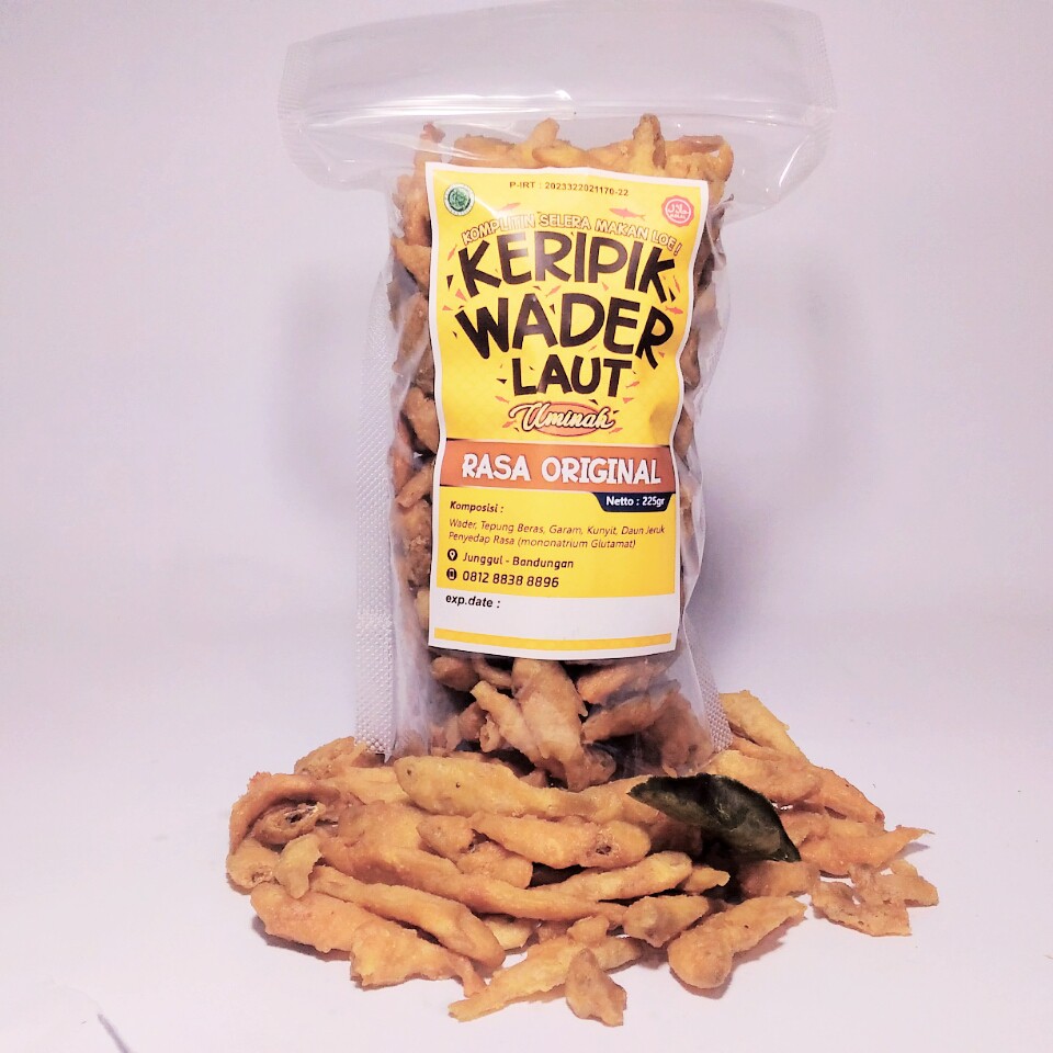 

Keripik Wader Laut UMINAH 225 g