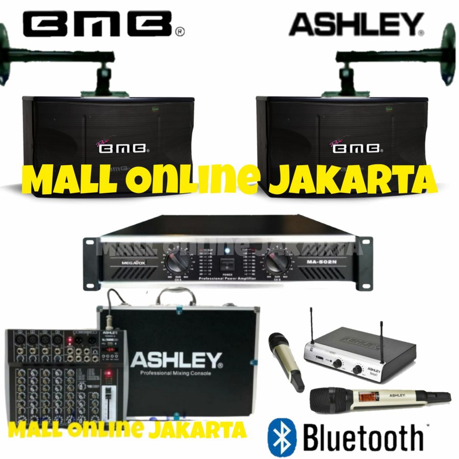 Paket Sound system Bmb Power Mixer Ashley 6 Channel Smart tv