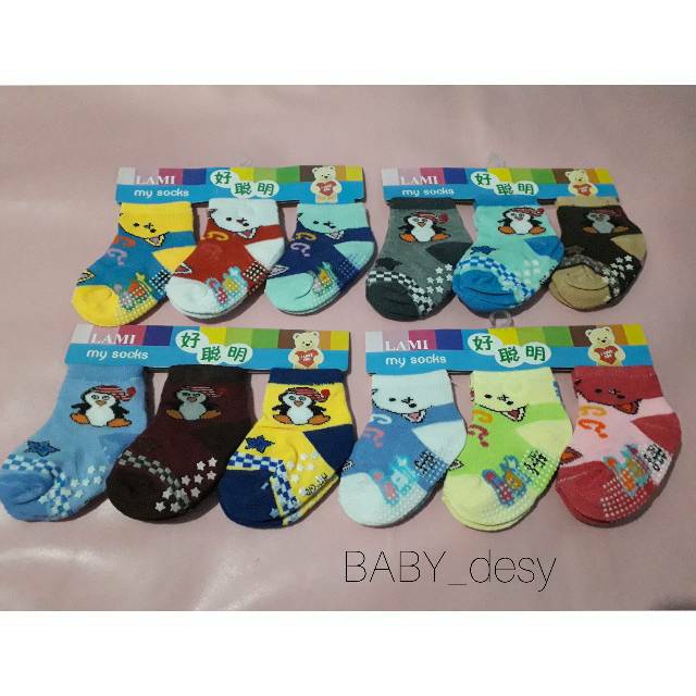  KAOS  KAKI  BAYI ANTI SELIP MURAH LUCU KAOS  KAKI  BAYI 