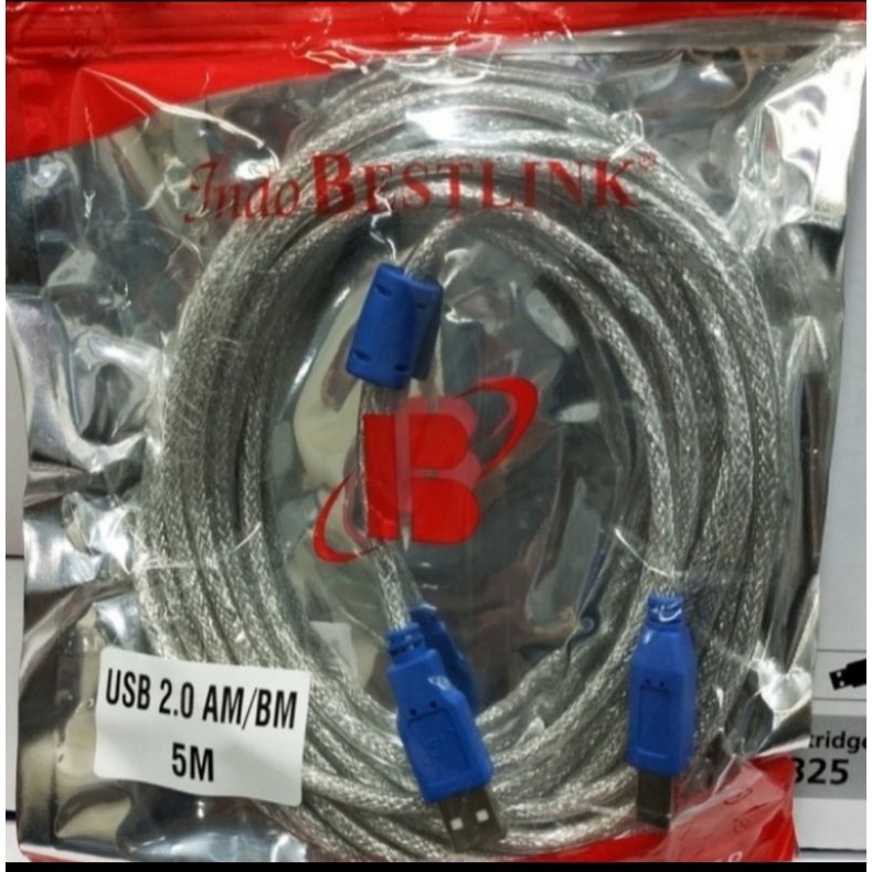 Kabel USB Printer 5 Meter