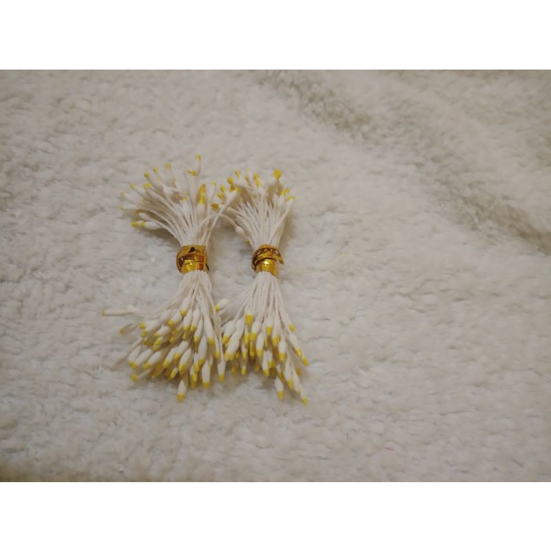 putik sari plastik / putik dua warna / putik artificial / putik benang sari / putik plastik / putik plastik artificial / putik double warna