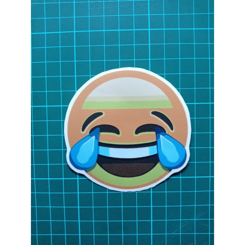 

stiket emot ketawa emoji sticker