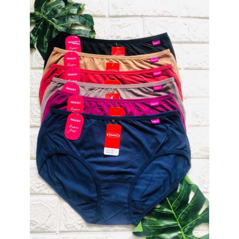 NYAMAN | Celana Dalam Wanita Super Soft Jahit Belakang / CD Super Nyaman Lembut Art Misslilly 1389