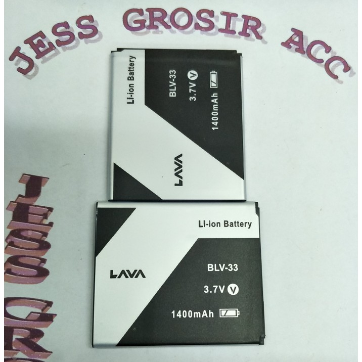 Baterai Battery Batere Original LAVA BLV-33 BLV33 Iris 510 , Xolo A550 - Putih