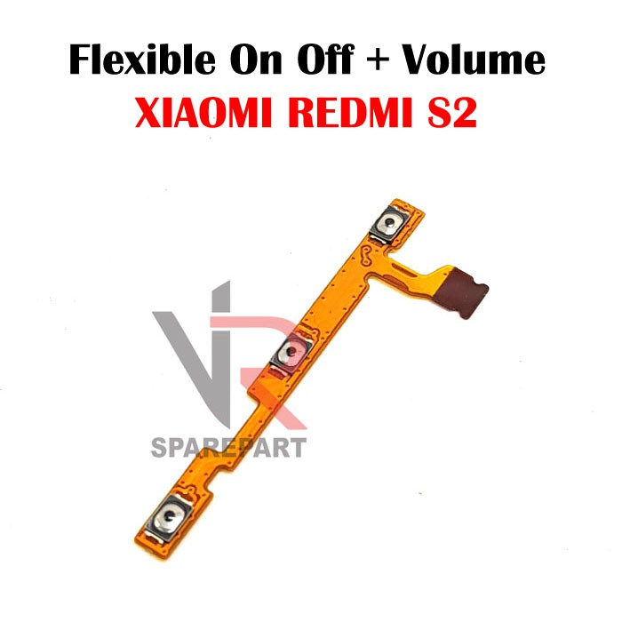 FLEXIBLE ON OFF XIAOMI REDMI S2 ON OFF + VOLUME