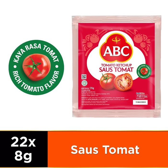 

Tomat ABC sachet 176 gr