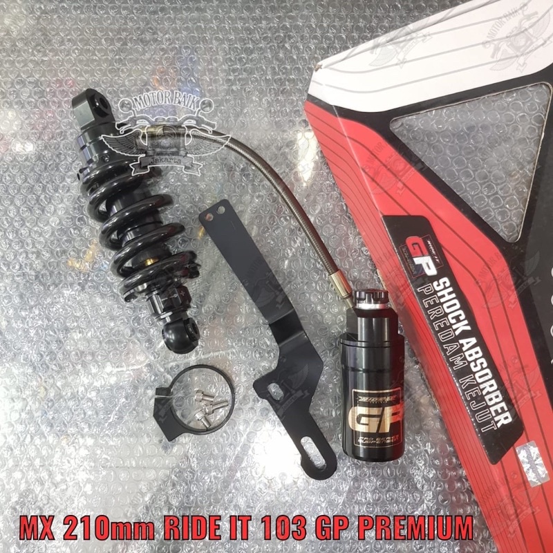 Shockbreaker RIDE IT gp premium RI 103 MX old new king tabung pisah fungsi click fungsi